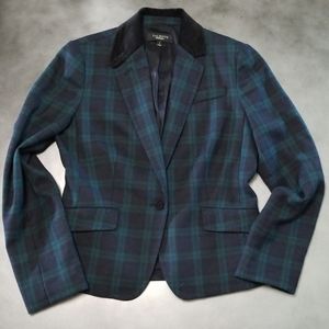 Plaid preppy Talbot's blazer size 4